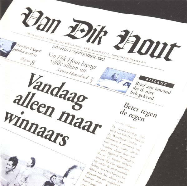 CD | Van Dik Hout – Vandaag Alleen Maar Winnaars