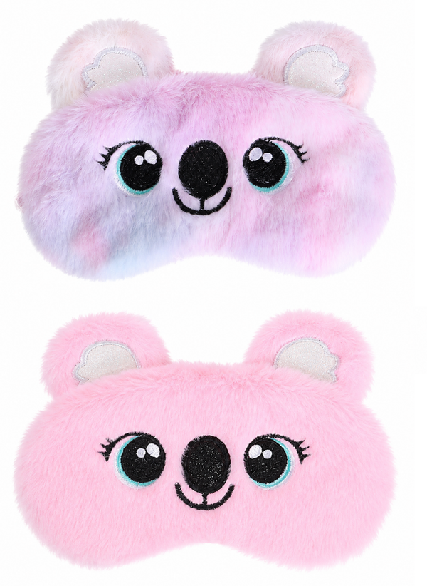 Set van 2 Koala Slaapmaskers voor Kinderen – Roze - Vanaf 5 Jaar