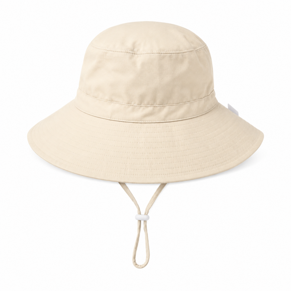 Zonnehoedje Baby Beige – UV Bescherming – Maat 46 & 50