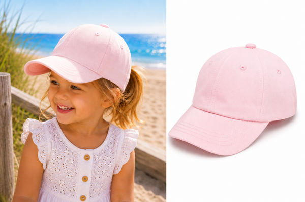 Kinder Pet Roze – Verstelbare Baseball Cap voor Meisjes en Jongens - Maat 48 of 52