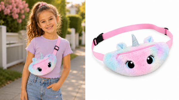 Unicorn Heuptasje Meisje Kind (Leeftijd: Vanaf 6 jaar)- Roze - Fanny Pack