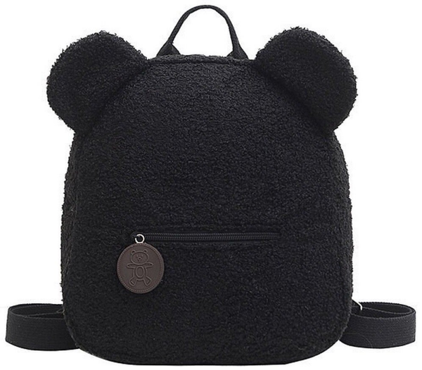 Teddy Rugzak - Zwart