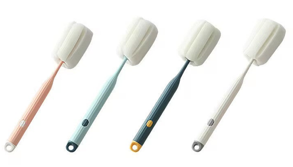 4 Stuks - Sponsborstel - afwasborstel - Multi Kleuren - 27x5 cm