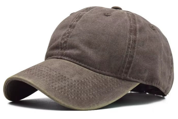 Dames Pet Spijkerstof - Denim - Bruin - Baseball Pet