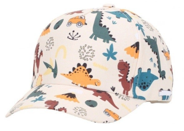 Dinosaurus Pet Kind - Crème Kleur- Maat 52 (2-4 jaar)