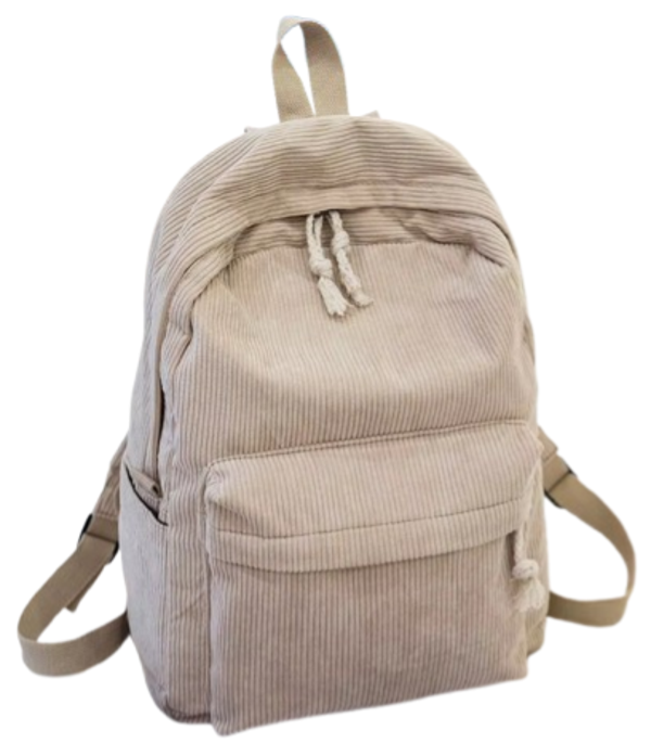 Rugzak van Corduroy – Beige (40x28x12 cm)