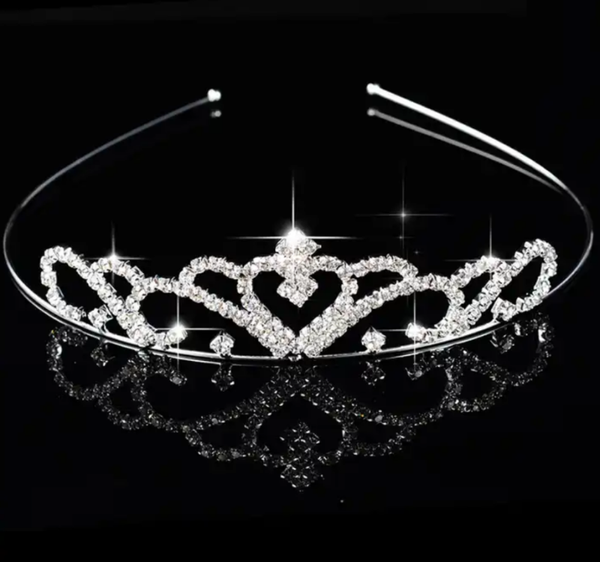 Tiara Prinses - Zilverkleurig Type 2 - vanaf 3 jaar