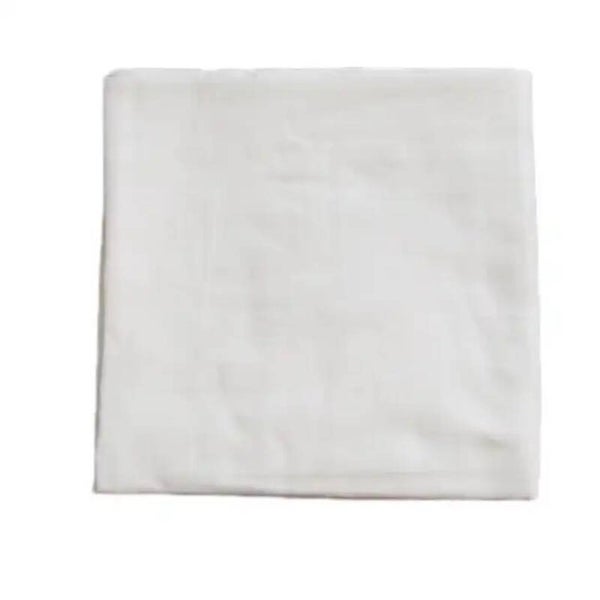 Hydrofiele doek XL - 120x120 cm - Inbakerdoek - Wit - Bamboe