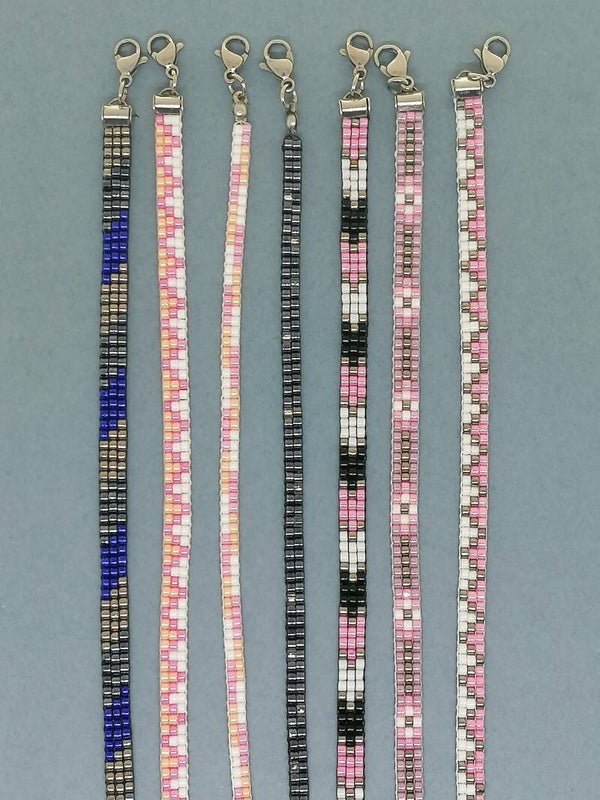 Myuki armbanden smal (RVS)