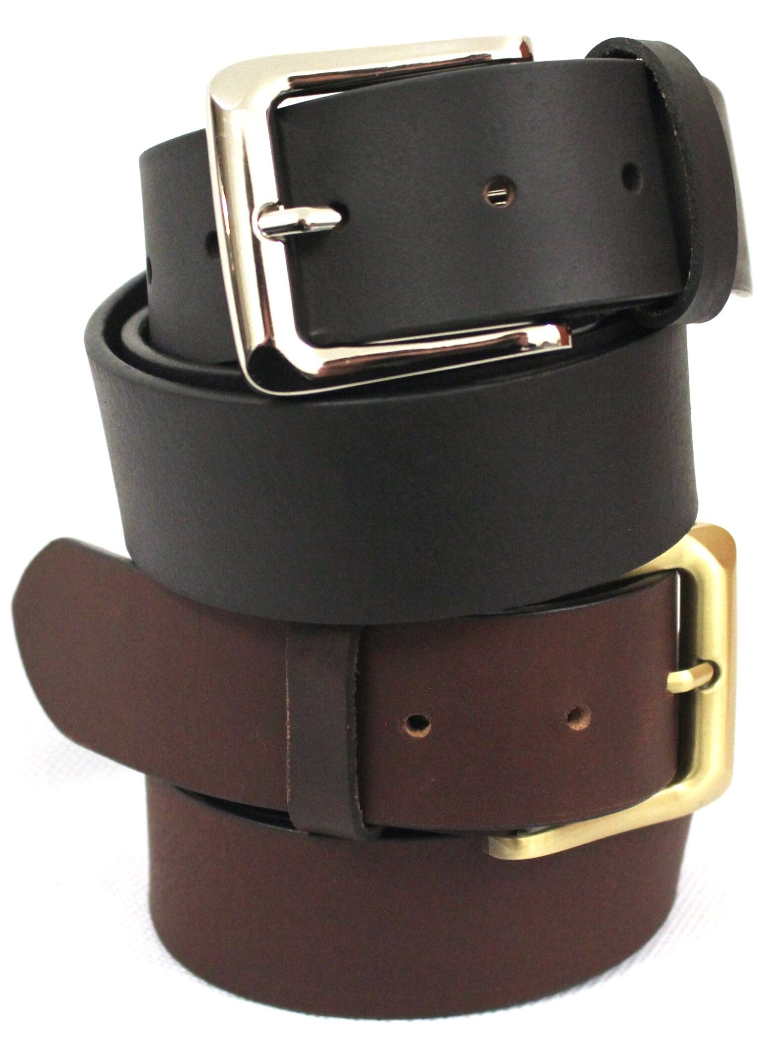 Obsidian True Leather Belt