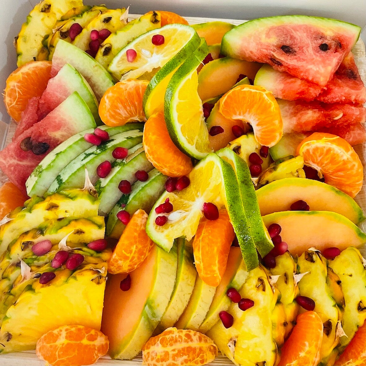 Tropical fruit platter