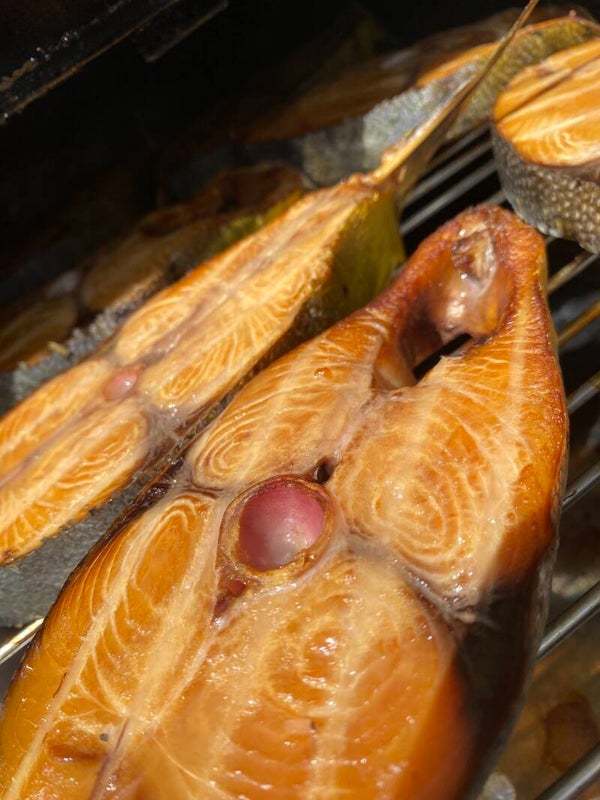 MAMI's poisson local fumé