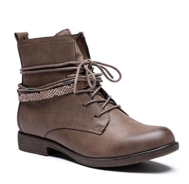 Enkellaarzen khaki  ref. F6068 / 22008105