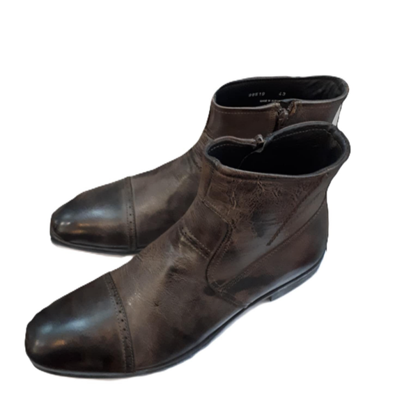 Cobago leder boots coffee kleur ref. 98519/ 121125 ME