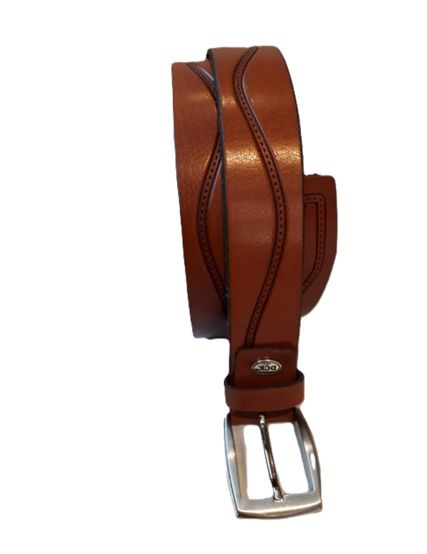 Leder heren riem bruin ref. DCK 2084/0053