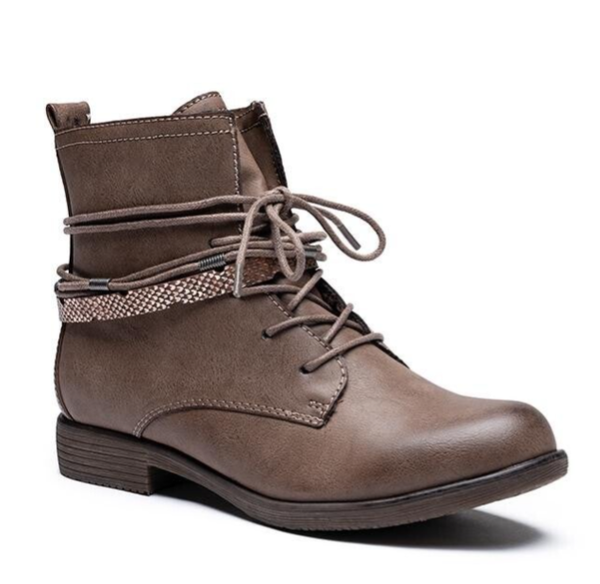 Enkellaarzen khaki  ref. F6068 / 22008105