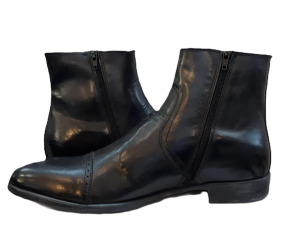 Cobago leder boots zwart kleur ref. 98519/121125 ME