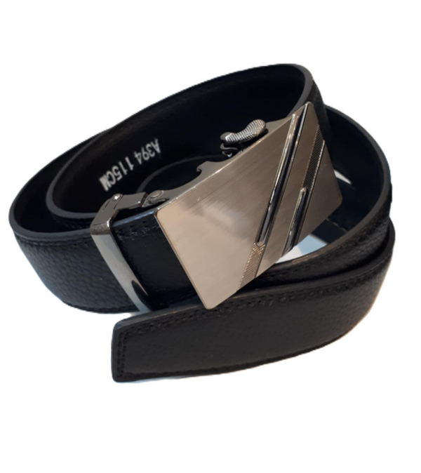 Heren riem met automatische gesp black ref. A 394 /0019