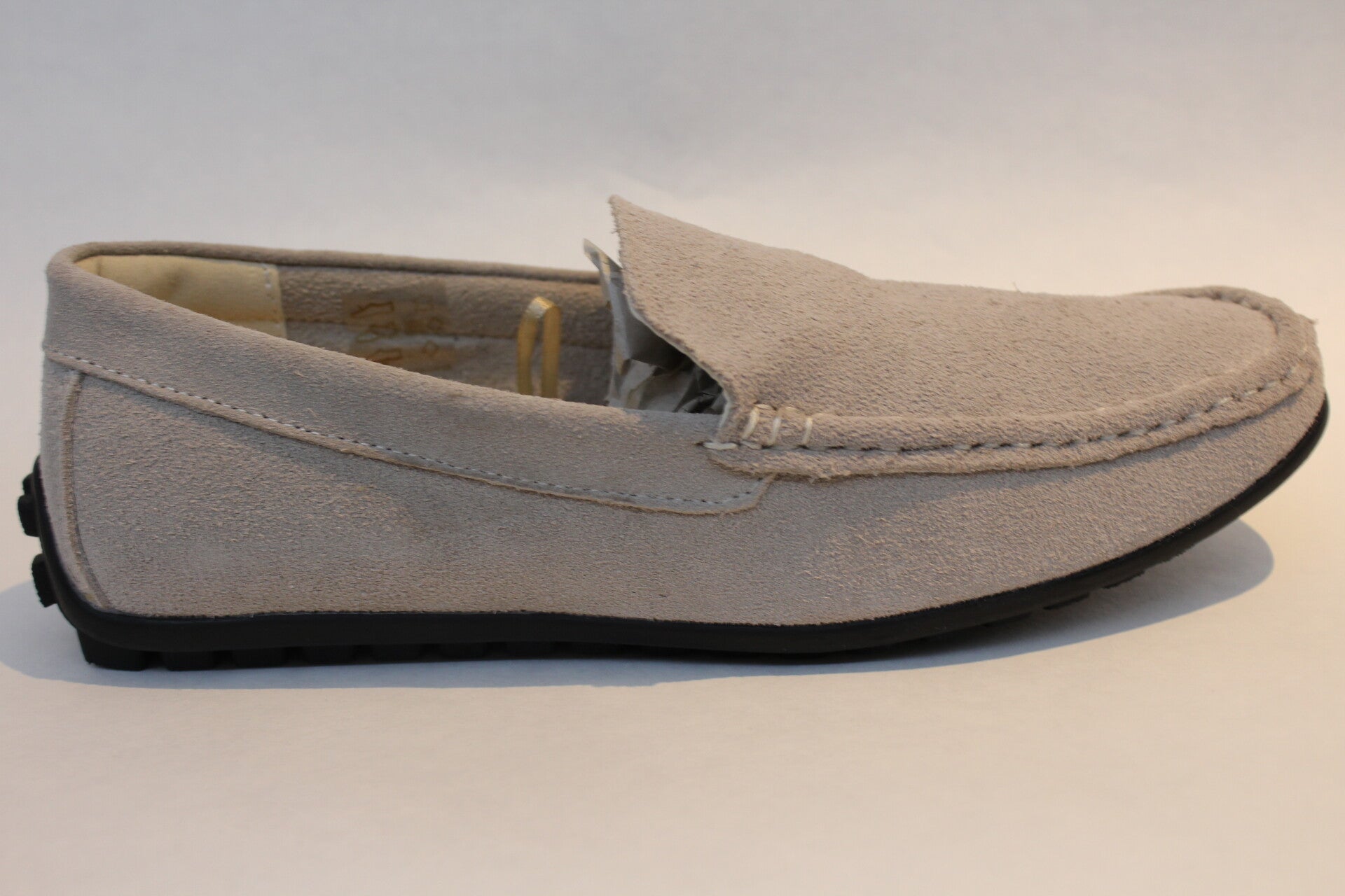 Leder mocassin BEIGE ref. B238794/0322