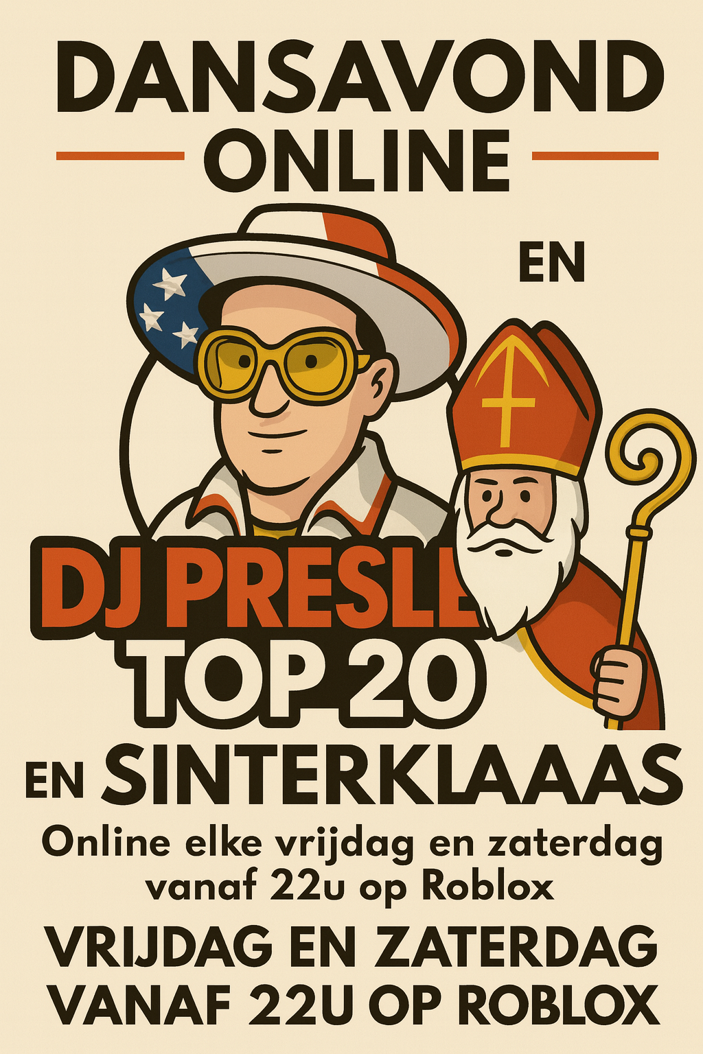 Aankomst sint met de boot via roblox