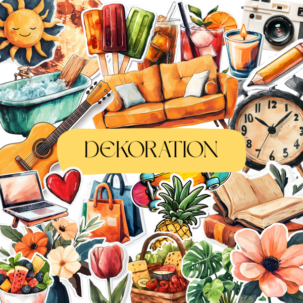 Dekoration Sticker Set