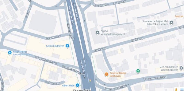 Eindhoven: Stoplicht kruising Insulindelaan met Tongerlesestraat versnellen