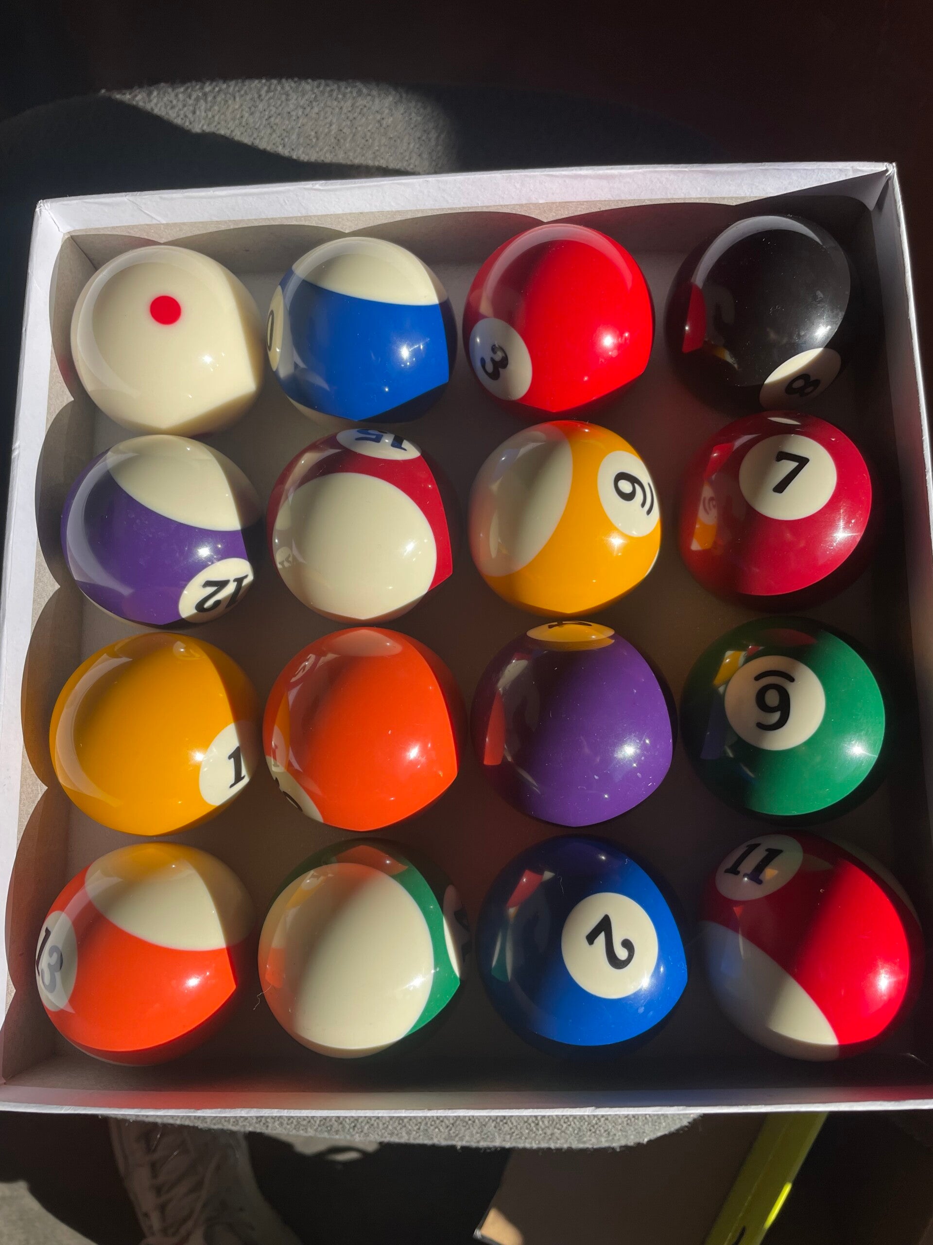 Aramith billiard balls