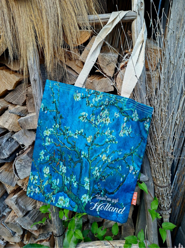 Tas; Amandelbloesem, van Gogh