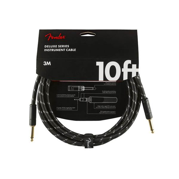 Fender DeLuxe Series Black Tweed Cable