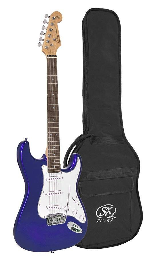 SX Guitars ED1 Elektrische Gitaar Stratocaster Model | Music