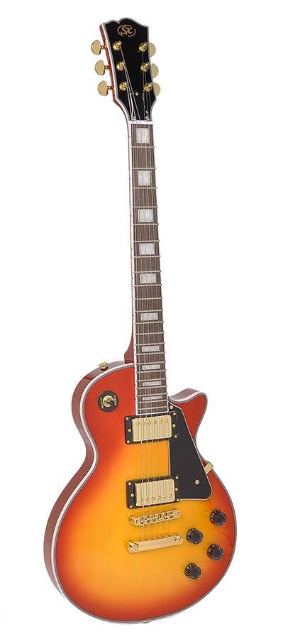 ギター LP CUSTOM model SX Guitars EH3CS LP Custom model Cherry Sunburst | Music