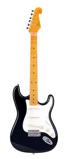 SX Guitars SST57BK Stratocaster Model Black