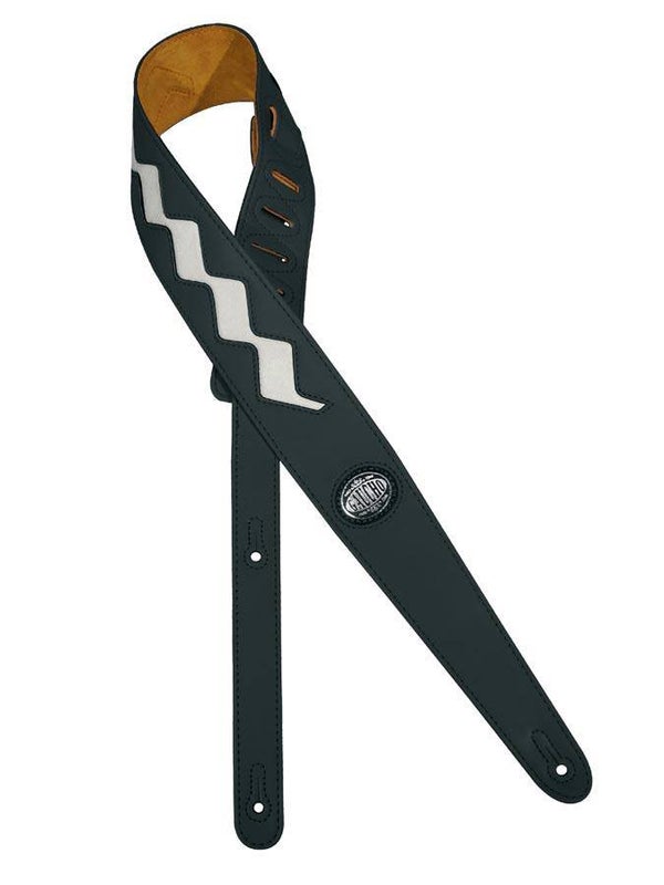 Gaucho GST215 Black Zigzag Gitaarband