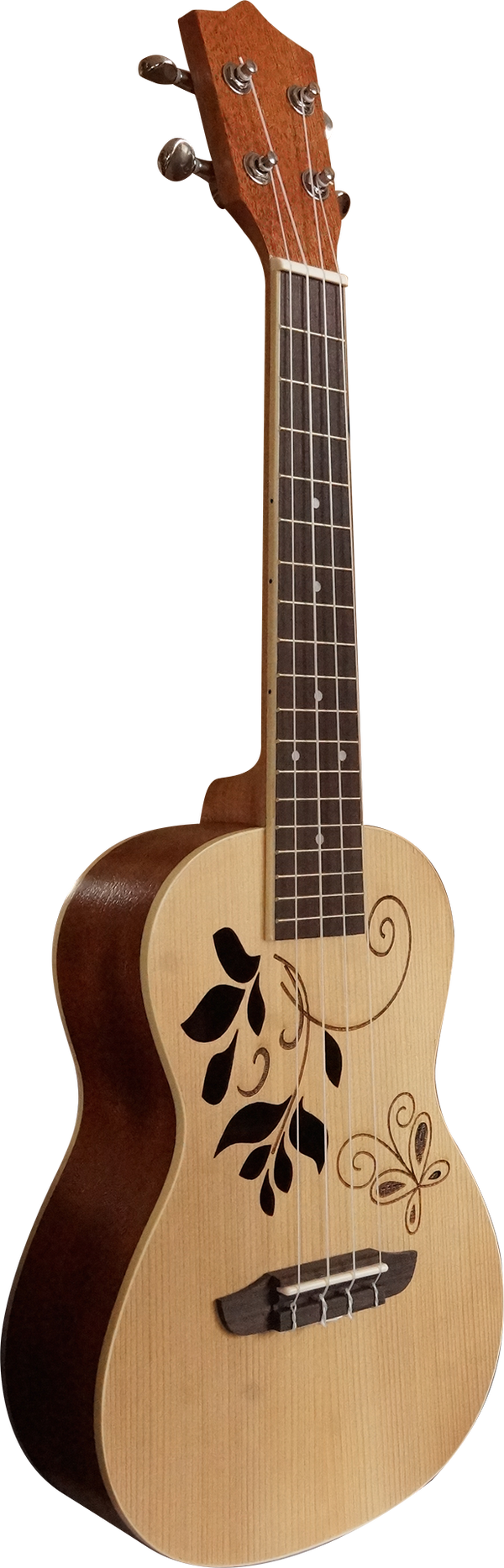 Leaves Concert Ukulele Spruce