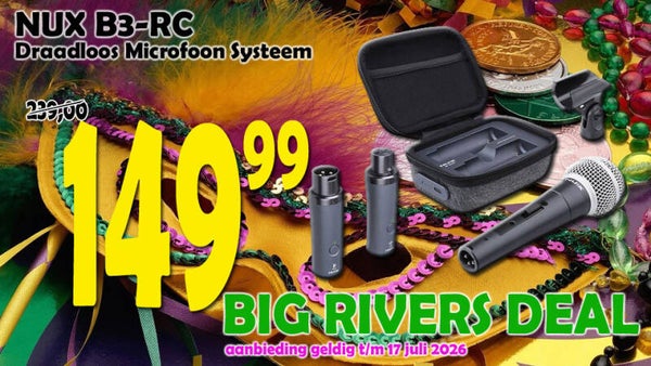 NUX B3RC Draadloos Microfoon Systeem