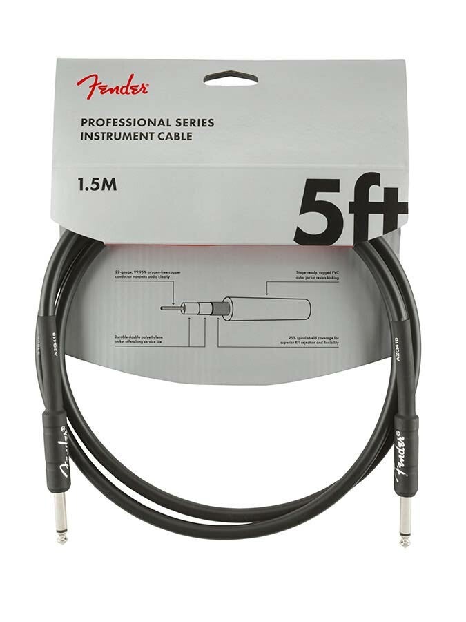 Fender Professional Instrument Cable 1.5 meter