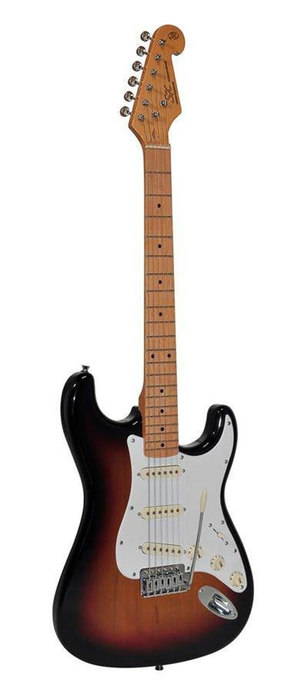 SX Guitars SST573TS Stratocaster Model Sunburst