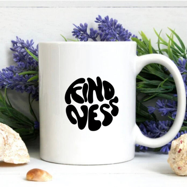 Kindness Design White Mug
