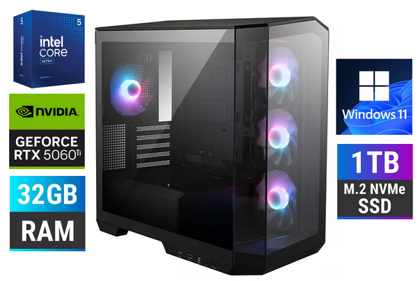 ⚡ PC Gamer Ultra 5060TI