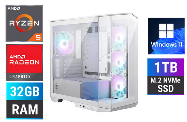 ⚡ PC Gamer WhiteForge 8400F + Clavier Offert