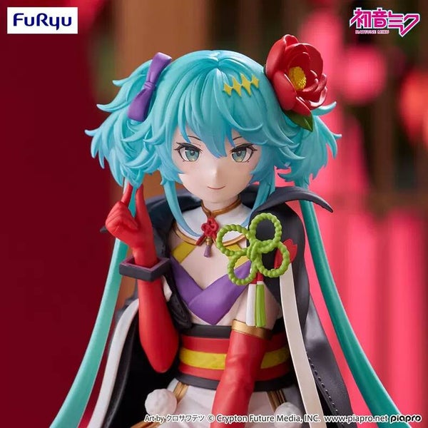 [Pre-Order](Deposit) Vocaloid Hatsune Miku (Flower Fairy Camellia) Noodle Stopper Figure