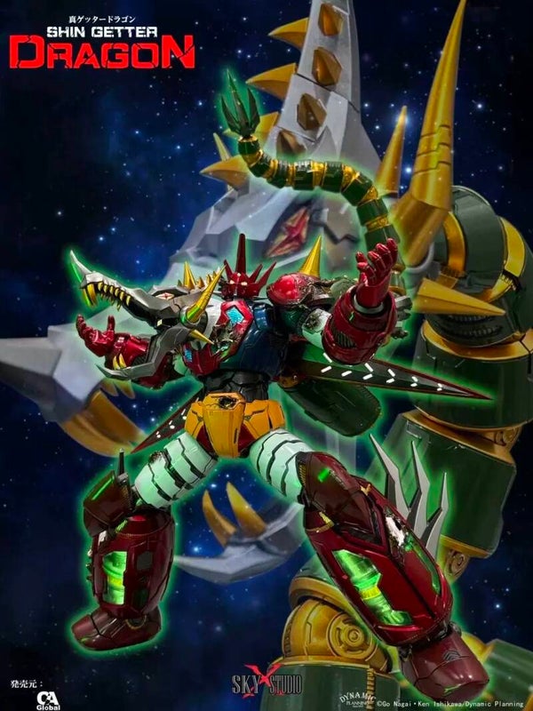 ​[Pre-Order] SKY X STUDIO - Shin Getter Dragon Die-Cast Action Figure