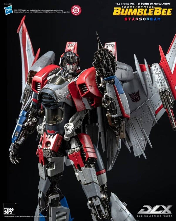 [Pre-Order](Deposit) Threezero Transformers: Bumblebee DLX Starscream