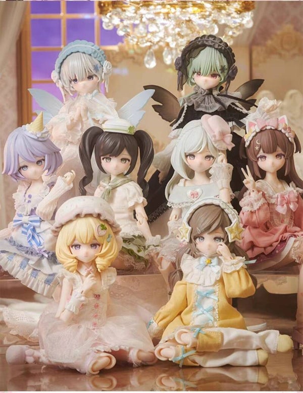 PINYUN - MIMIA Journal Dreamy Princess House BJD Blind Box (Abiti in Stoffa)