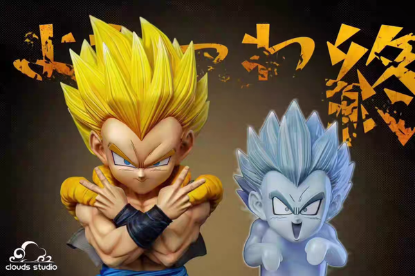 Dragon Ball Clouds Studio SSJ Gotenks Resin Statue 1/4 MANGA