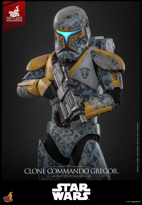 [Pre-Order](Deposit) HOT TOYS STAR WARS CLONE COMMANDO GREGOR 1/6