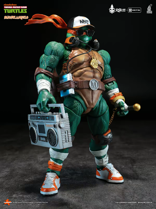​[Pre-Order] Teenage Mutant Ninja Turtles - Michelangelo (Hip-Hop / Streetwear Ver.) Action Figure