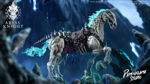 ​[Pre-Order] DEMONFLAME STUDIO - "ABYSS KNIGHT" Undead War Horse Mount Figure