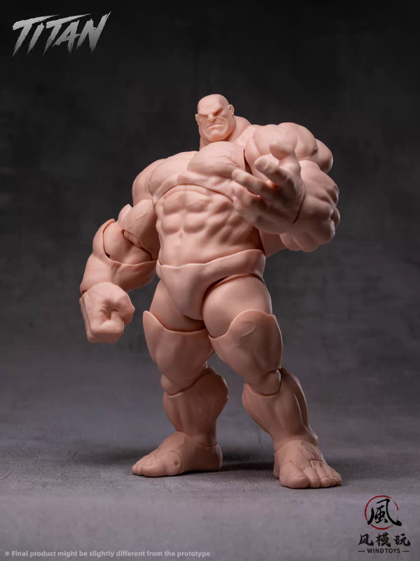​[Pre-Order] WIND TOYS - "TITAN" Giant Muscular Action Figure Body / Blank Base