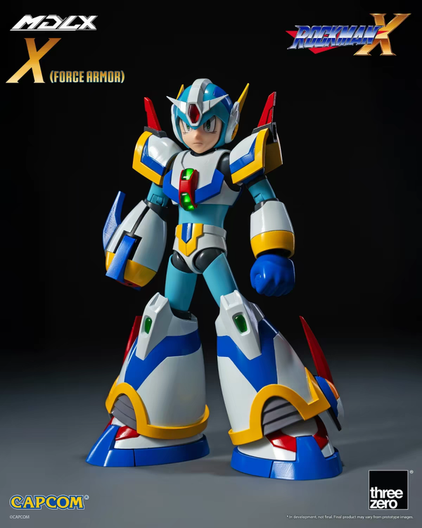​[Pre-Order] threezero - MDLX Mega Man X (Force Armor) Action Figure